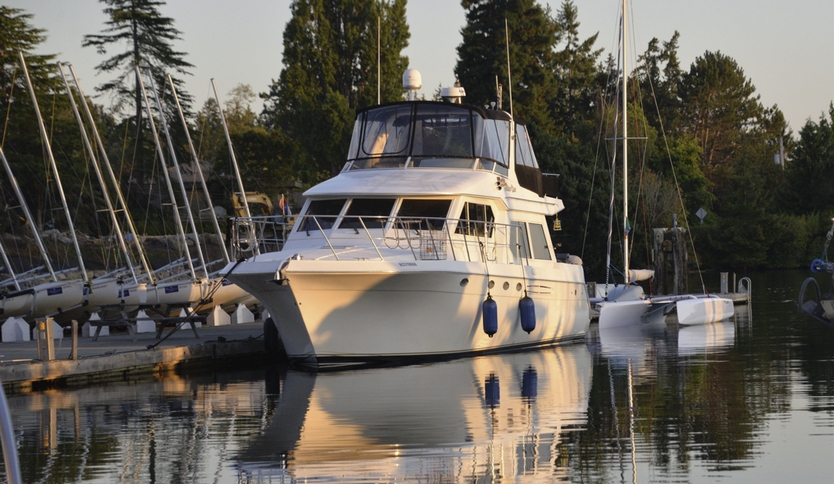 A Guest Boat visiting Yacht Club with Marina Mate Invoicing Software